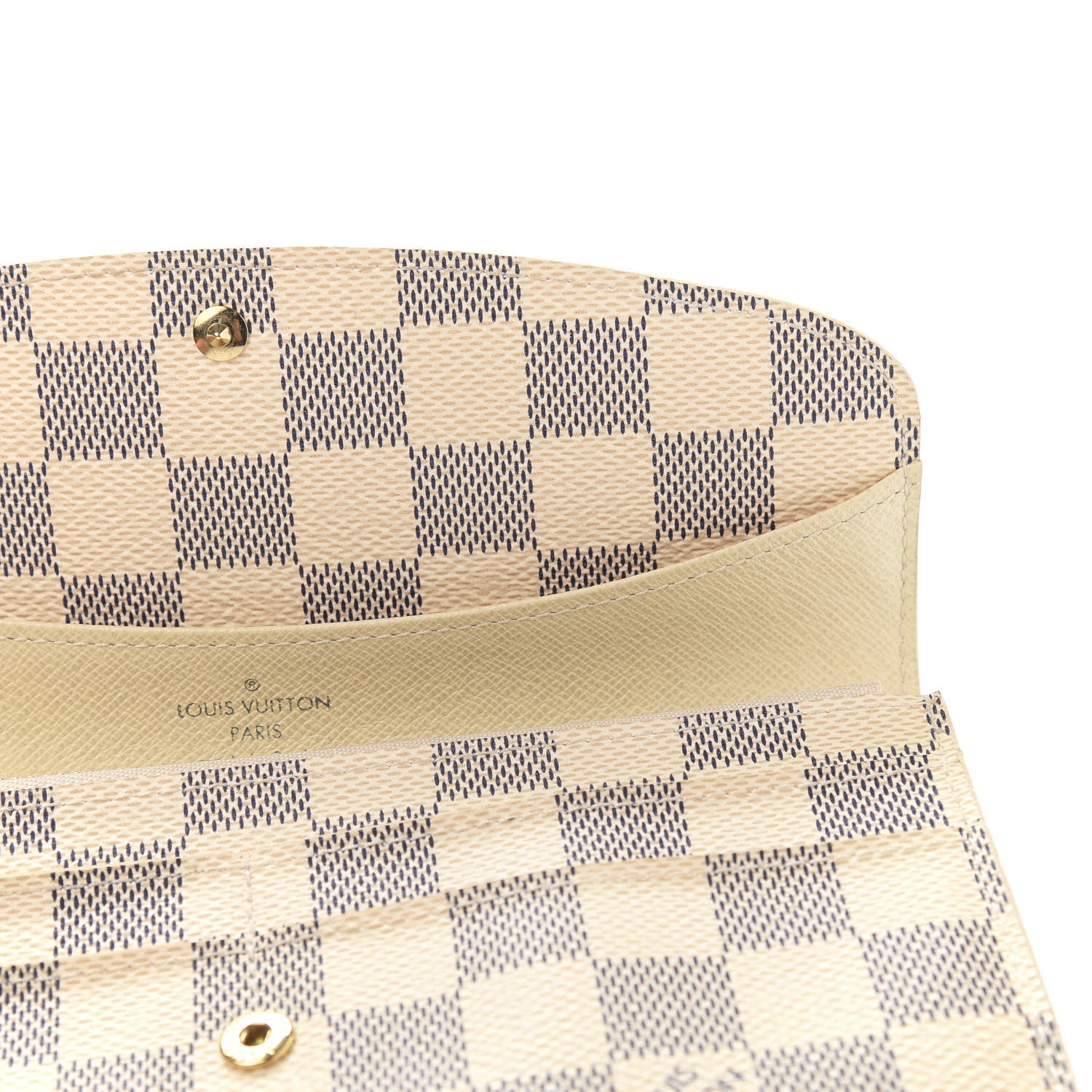 Louis Vuitton Damier Azur Emilie Wallet 10 of 11