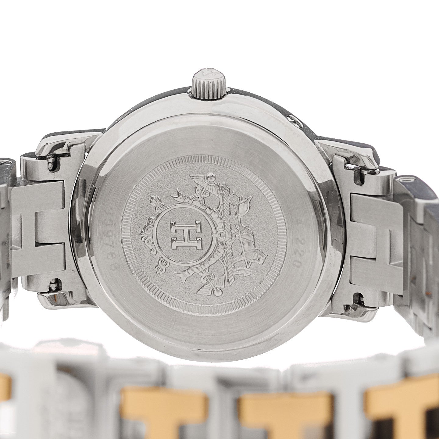 Stainless Steel 24mm Clipper Quartz Watch Gold