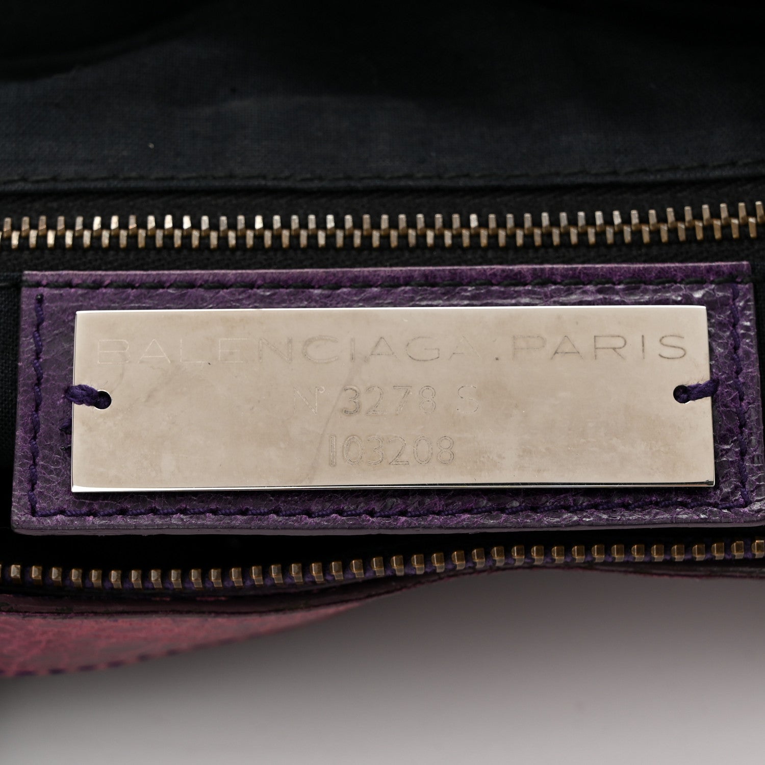 Balenciaga Agneau Classic Hardware First Sapphire 7 of 12