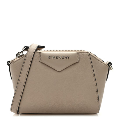 Givenchy Sugar Goatskin Nano Antigona Dune 1 of 8