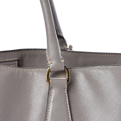 Prada Saffiano Lux Large Tote Argilla 14 of 16