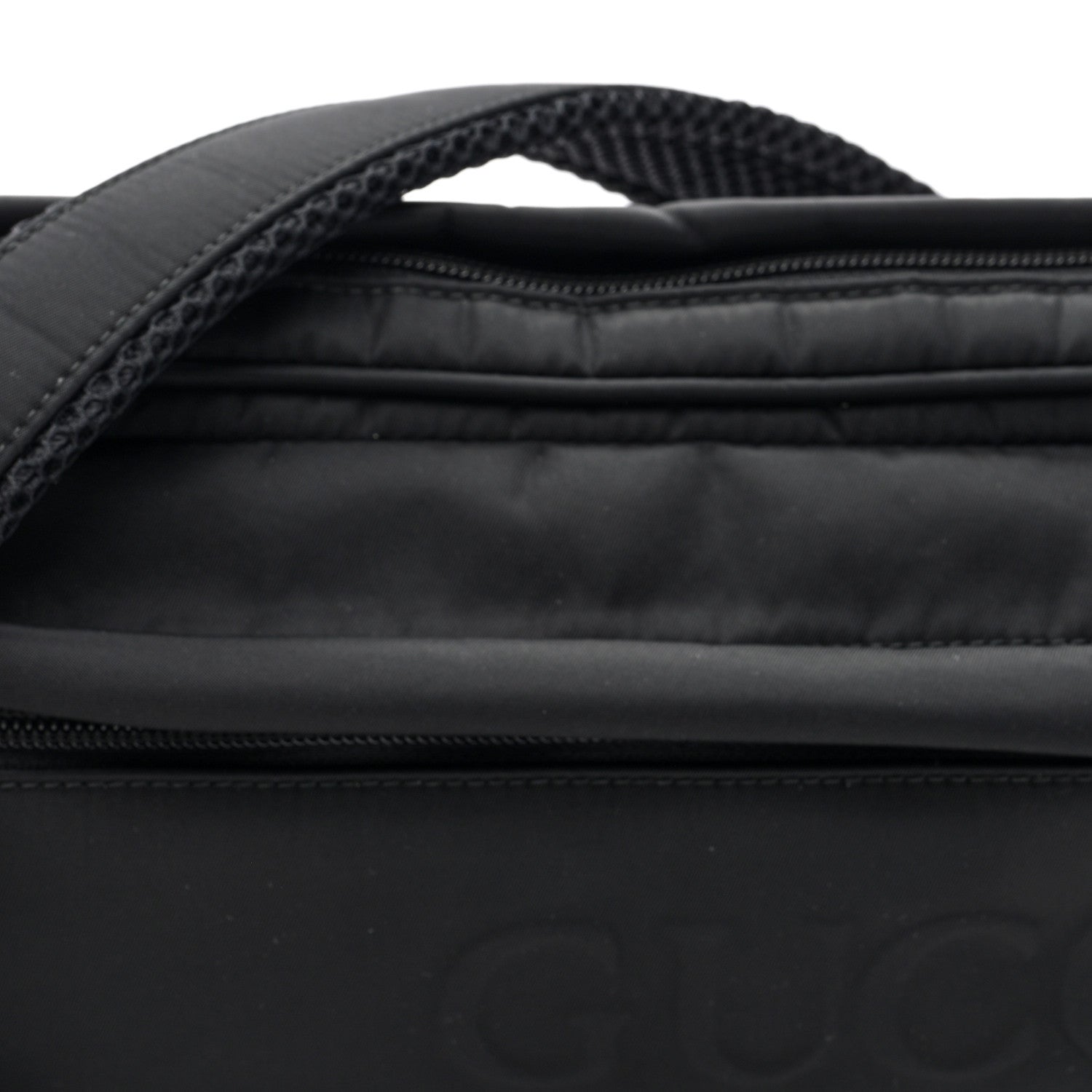 Gucci Nylon Large Nexus Sling Bag Black 8 of 10