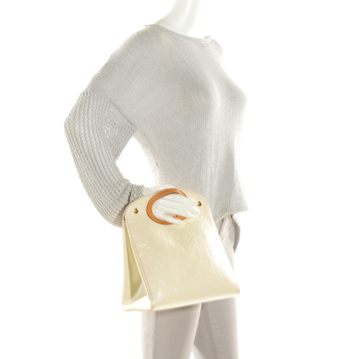 Louis Vuitton Vernis Maple Drive Perle 2 of 9