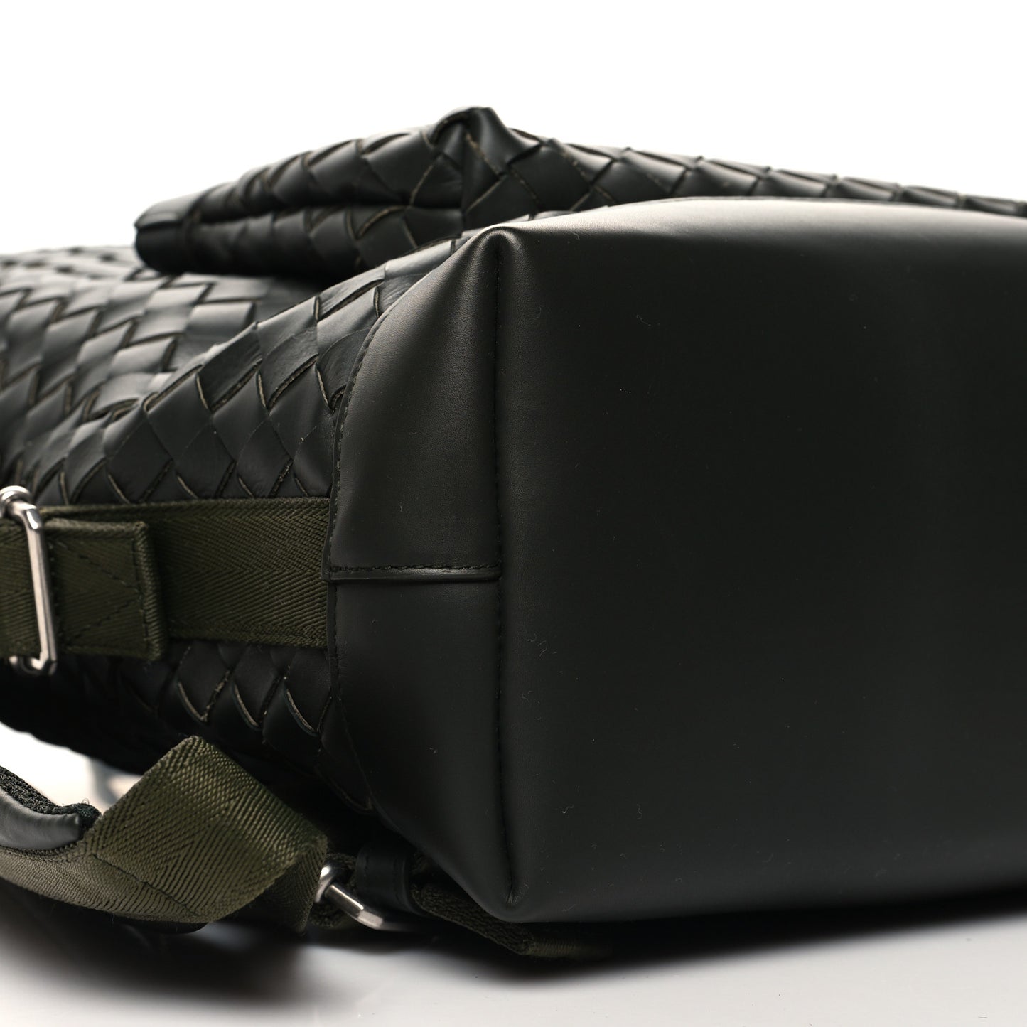 Calfskin Intrecciato Hydrology Backpack Camping Green