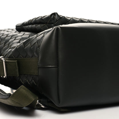 Bottega Veneta Calfskin Intrecciato Hydrology Backpack Camping Green 8 of 9