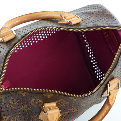 Louis Vuitton Monogram Perforated Speedy 30 Fuchsia 5 of 7