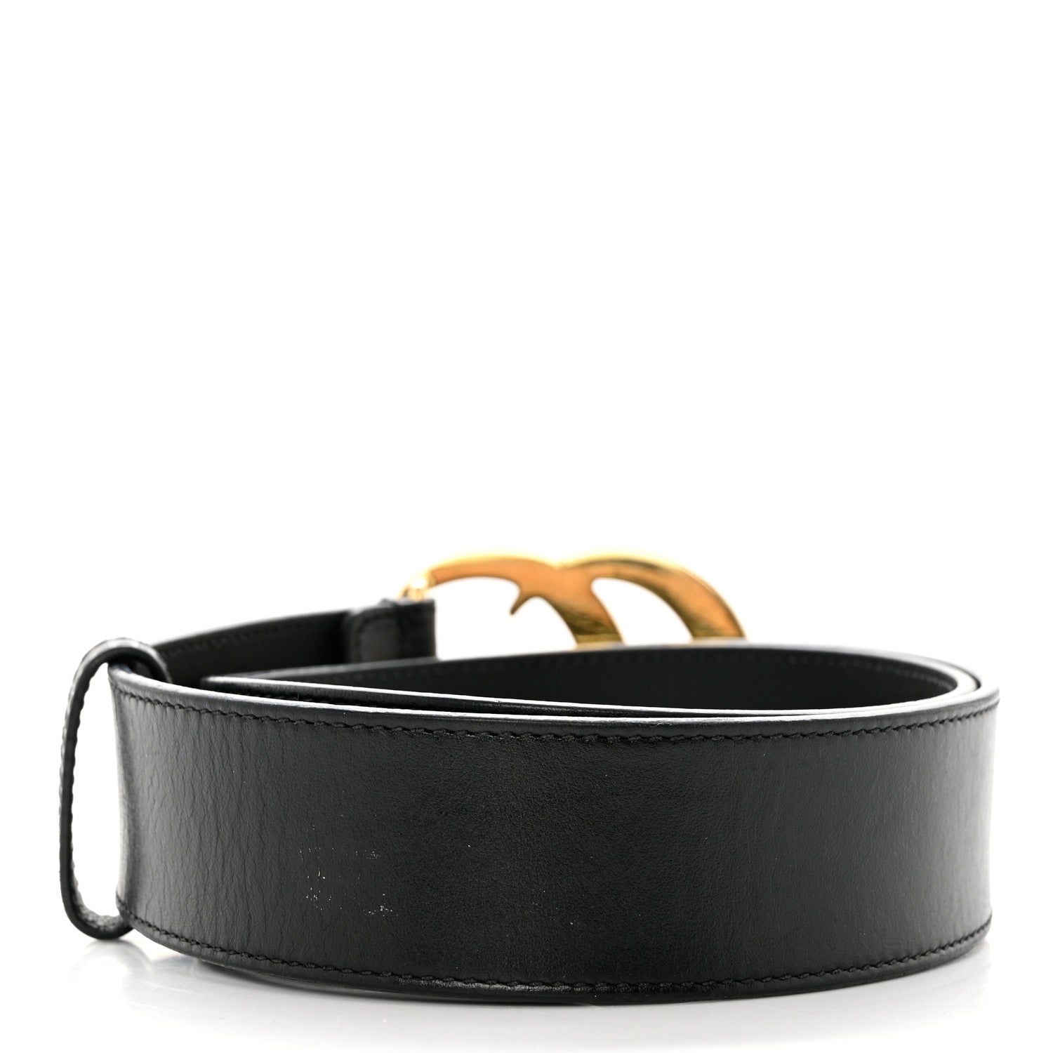 Gucci Plutone Calfskin Double G 40mm Belt 85 34 Black 2 of 4