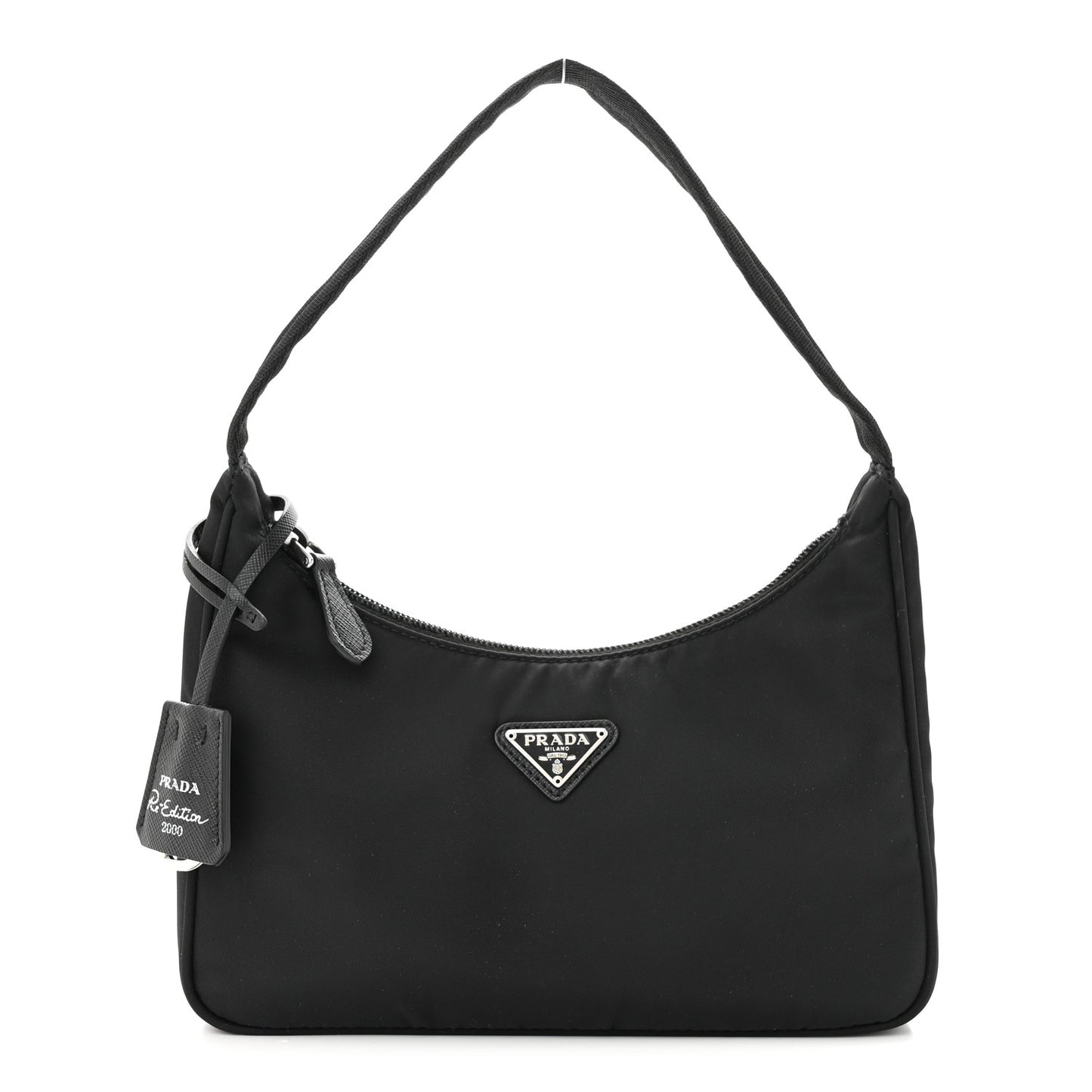 Tessuto Nylon Mini Re-Edition 2000 Bag Black