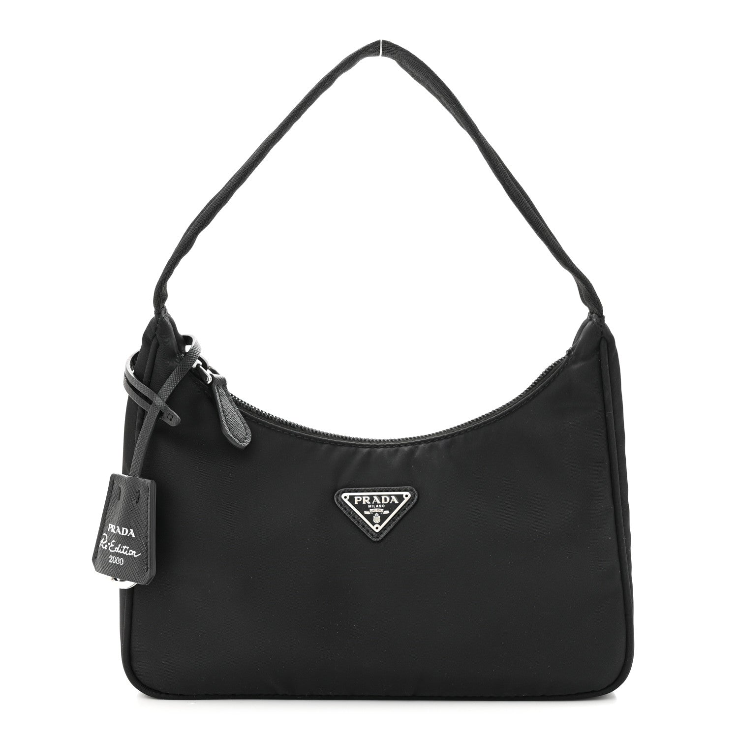 Prada Tessuto Nylon Mini Re-Edition 2000 Bag Black 1 of 12