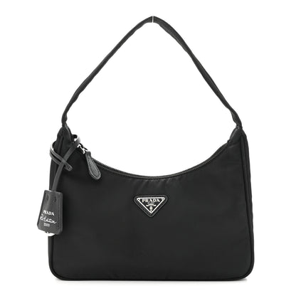 Prada Tessuto Nylon Mini Re-Edition 2000 Bag Black 1 of 12