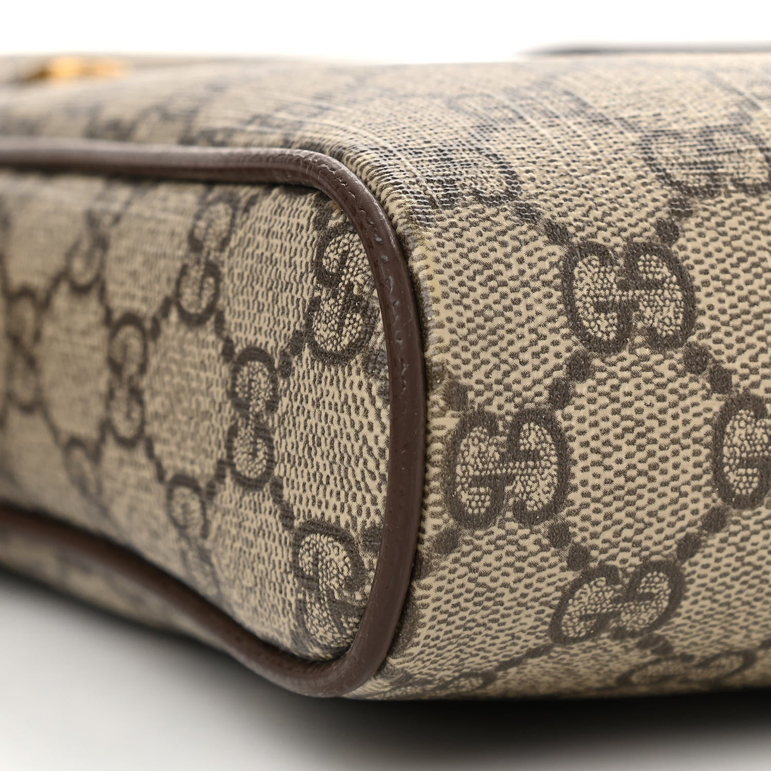 Gucci GG Supreme Monogram Web Small Ophidia Messenger Bag Brown 9 of 15