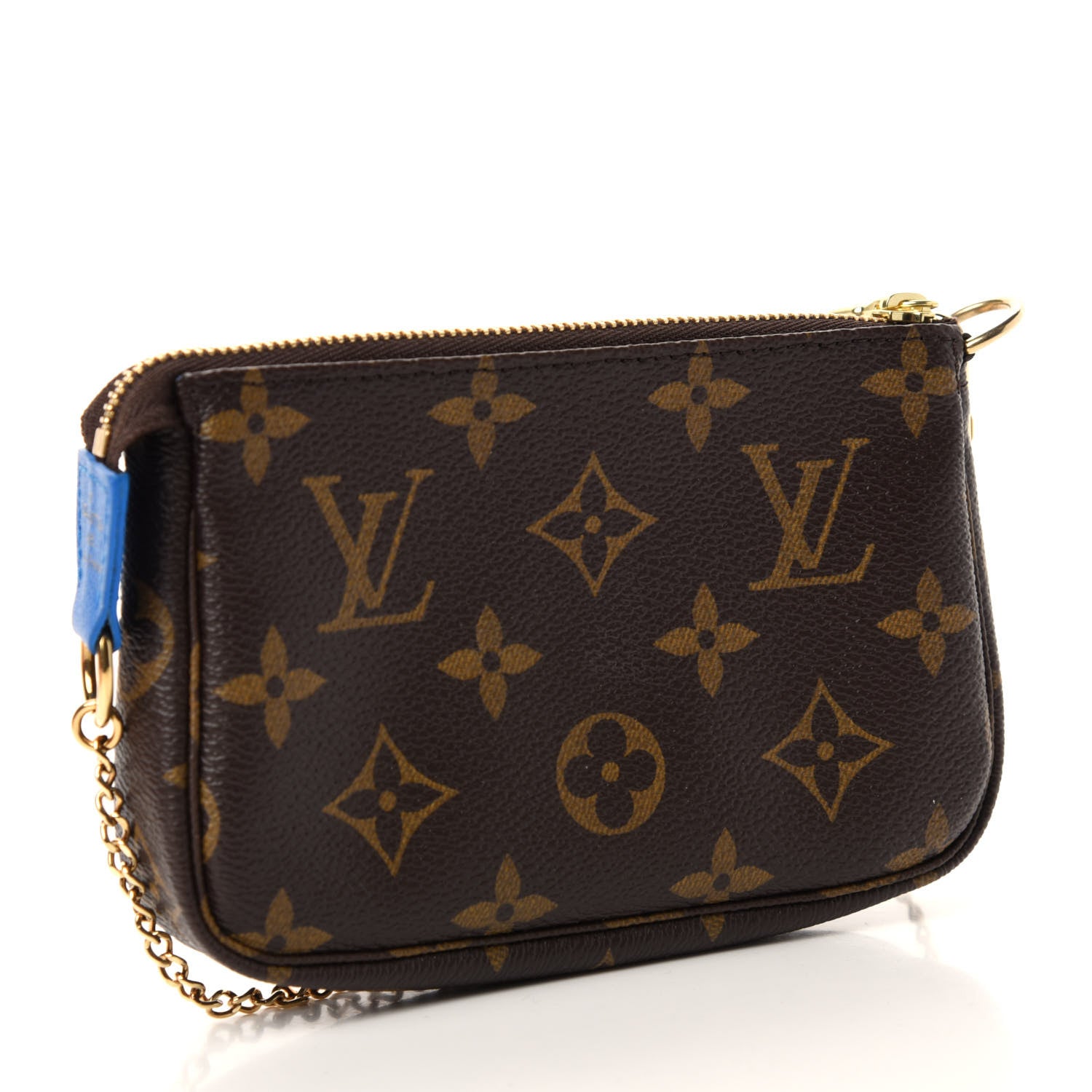 Louis Vuitton Monogram 2019 Christmas Animation Mini Venice Pochette Accessories Blue 3 of 8