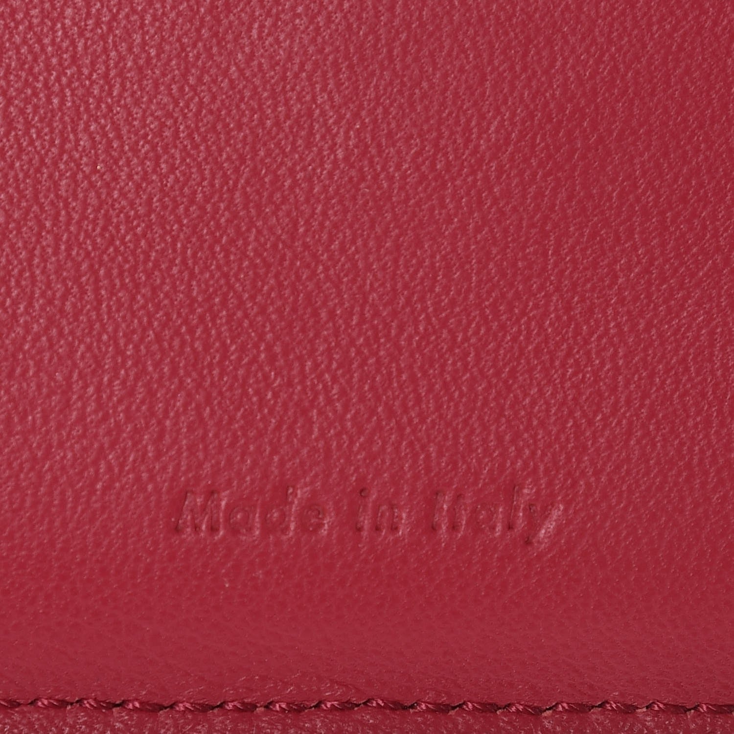 Celine Grained Calfskin Large Multifunction Strap Wallet Black 7 of 7