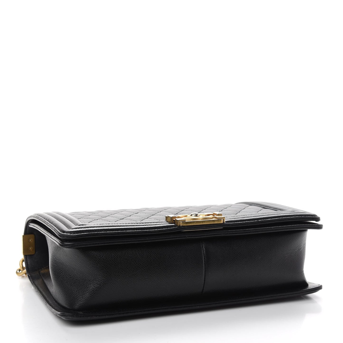 Caviar Quilted New Medium Boy Flap Black