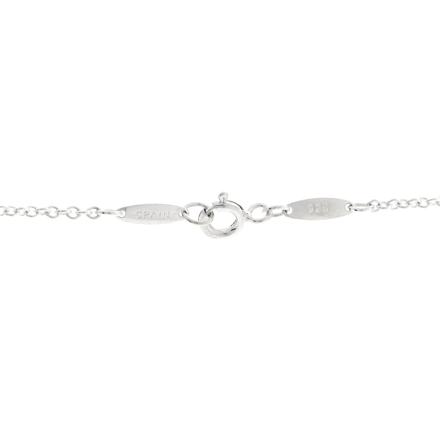 Sterling Silver Small Elsa Peretti Bottle Pendant Necklace