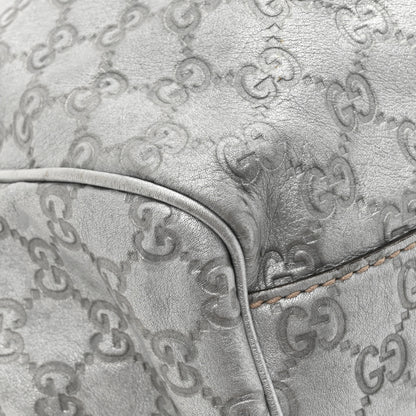 Gucci Guccissima Large Sukey Tote Silver 13 of 15