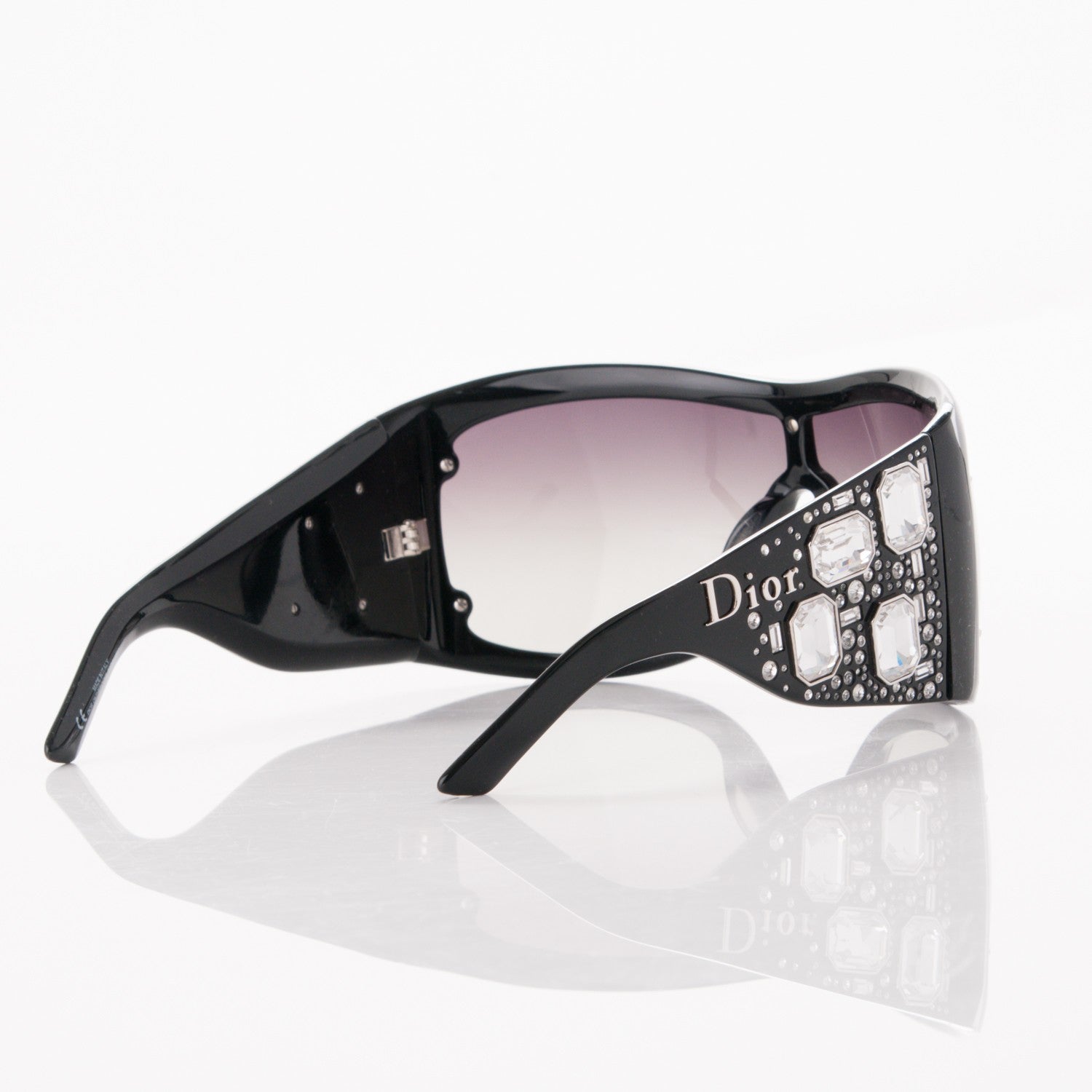 Christian Dior On The Rocks Sunglasses Black 4 of 7