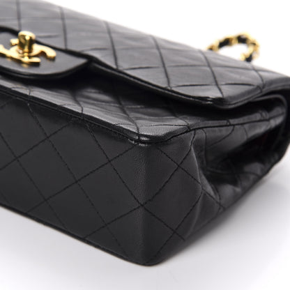 Chanel Lambskin Quilted Small Double Flap Black 7 of 11
