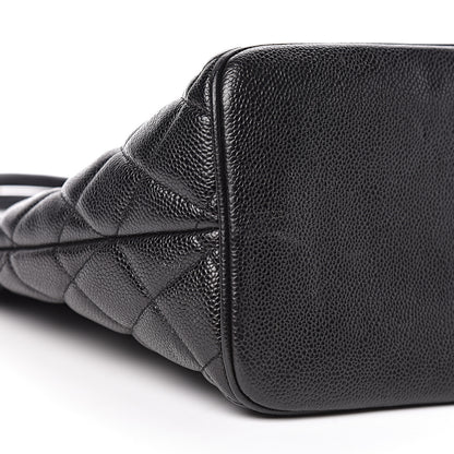 Chanel Caviar Quilted Medallion Tote Black 11 of 13