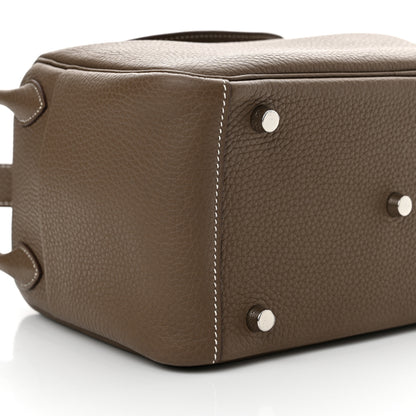 Hermes Taurillon Clemence Lindy 26 Etoupe 9 of 11