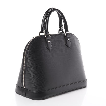 Louis Vuitton Epi Alma PM Black 2 of 8