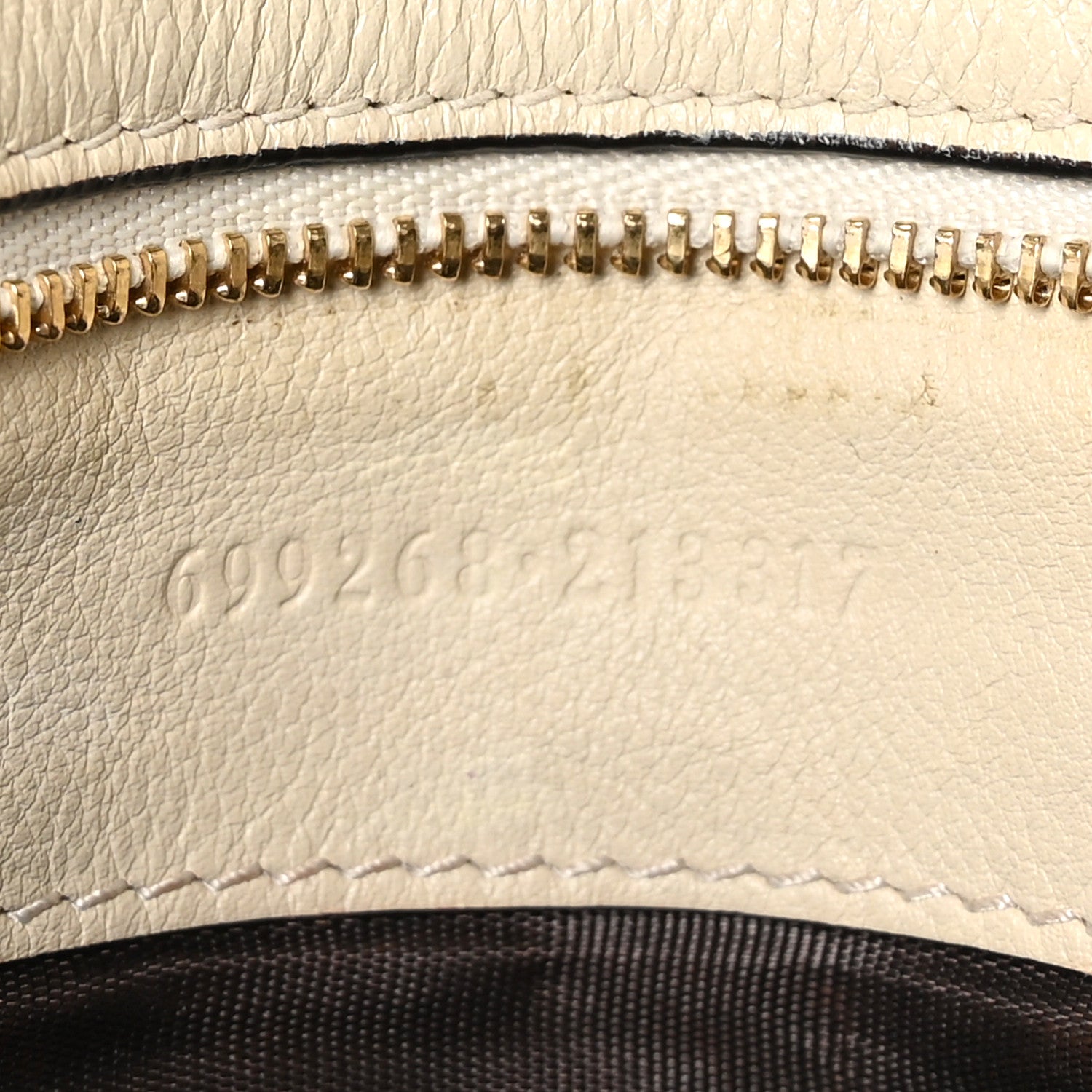 Gucci Roxy Calfskin Blondie Chain Shoulder Flap Bag Mystic White 7 of 10