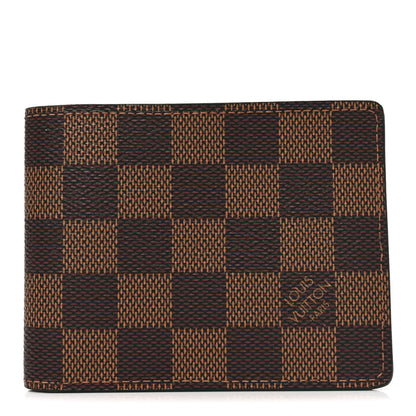 Louis Vuitton Damier Ebene Slender Wallet 1 of 7