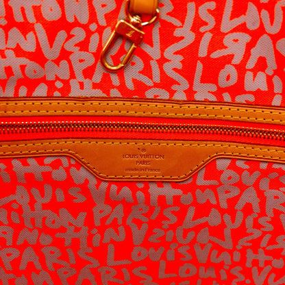 Louis Vuitton Monogram Graffiti Neverfull GM Orange 6 of 9