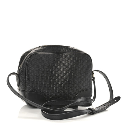 Gucci Microguccissima Mini Bree Messenger Bag Black 3 of 9
