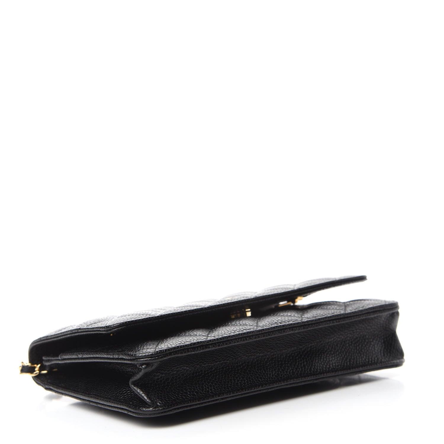 Chanel Caviar Quilted Wallet On Chain WOC Black 4 of 12