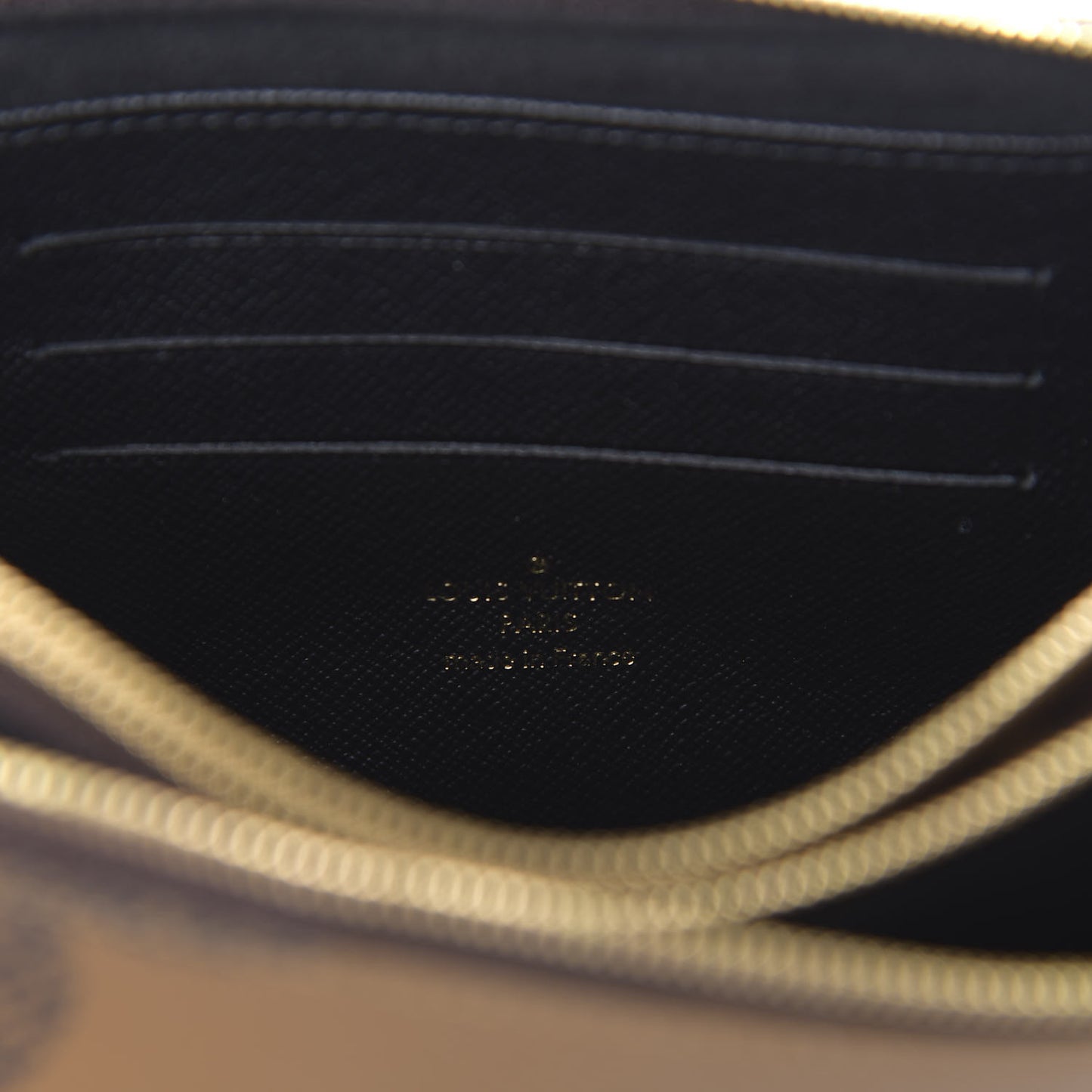 Reverse Monogram Giant Double Zip Pochette