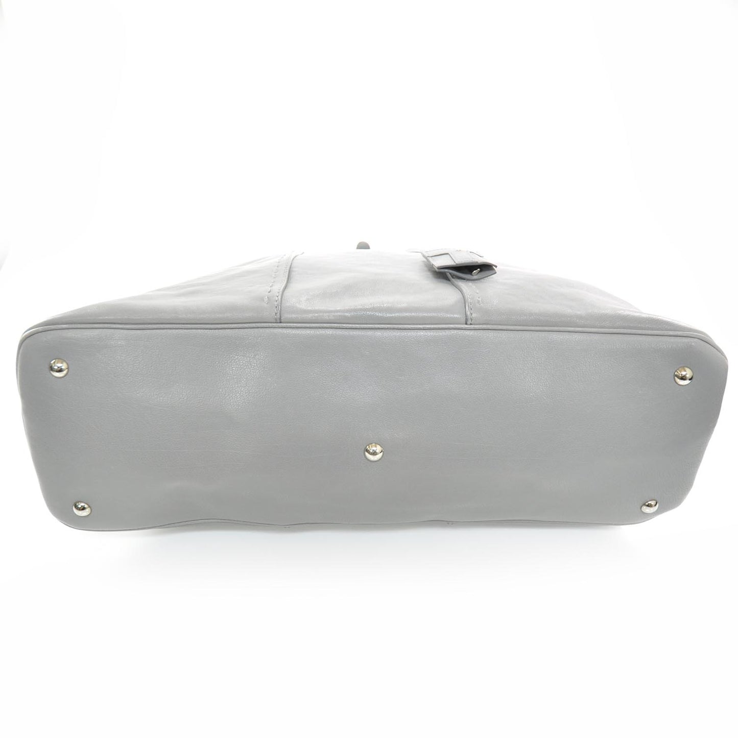 Leather Oversized Muse Grey