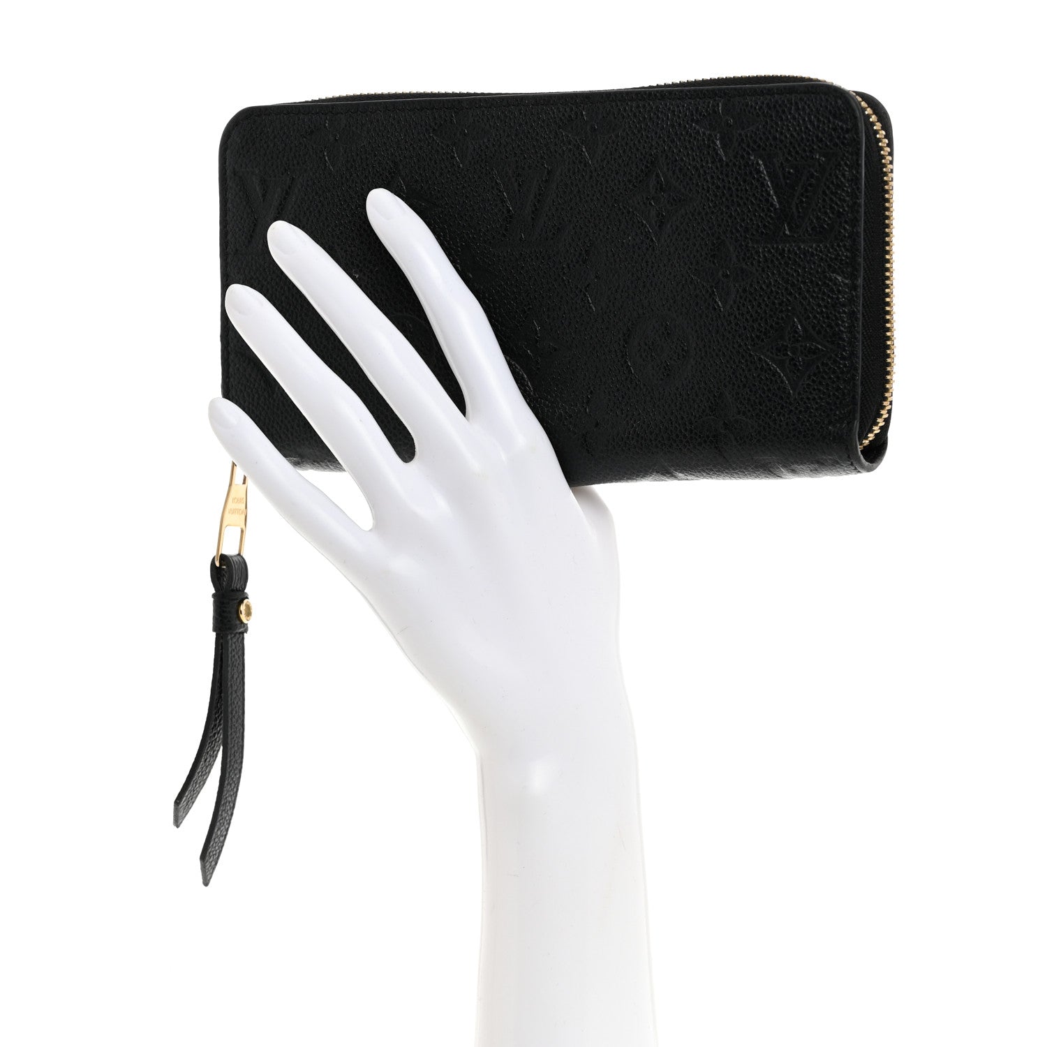 Louis Vuitton Empreinte Zippy Wallet Black 2 of 7