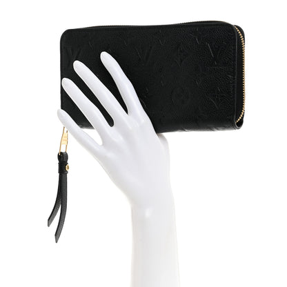 Louis Vuitton Empreinte Zippy Wallet Black 2 of 7