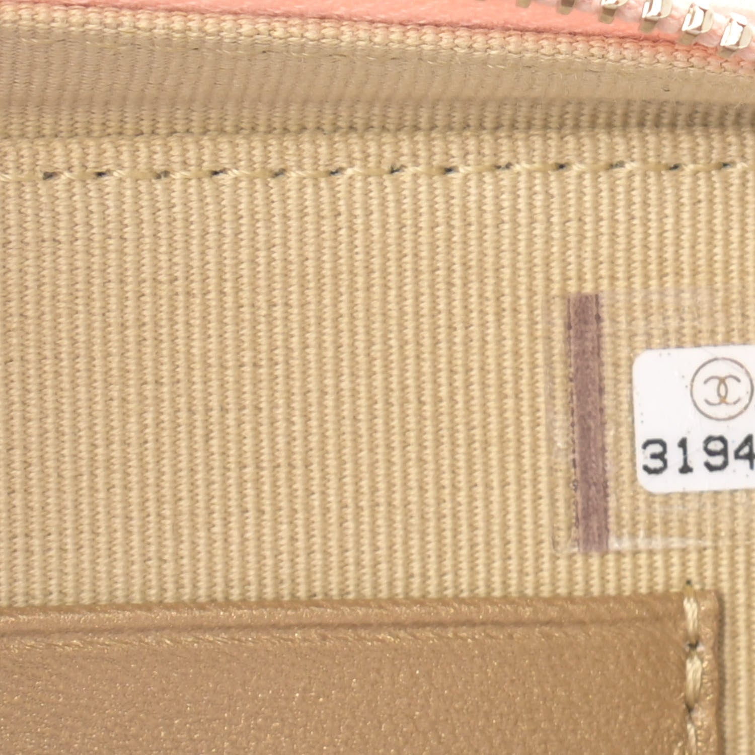 Chanel Lambskin Quilted CC Pearl Crush Camera Case Light Orange 7 of 9