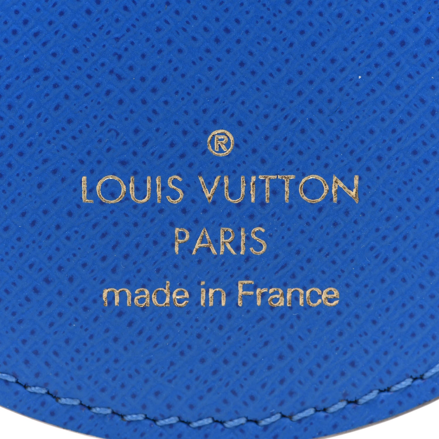 Louis Vuitton Monogram 2019 Christmas Animation Venice Bag Charm Key Ring Blue 3 of 6