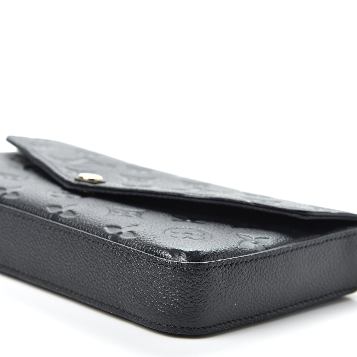 Empreinte Pochette Felicie Chain Wallet Black