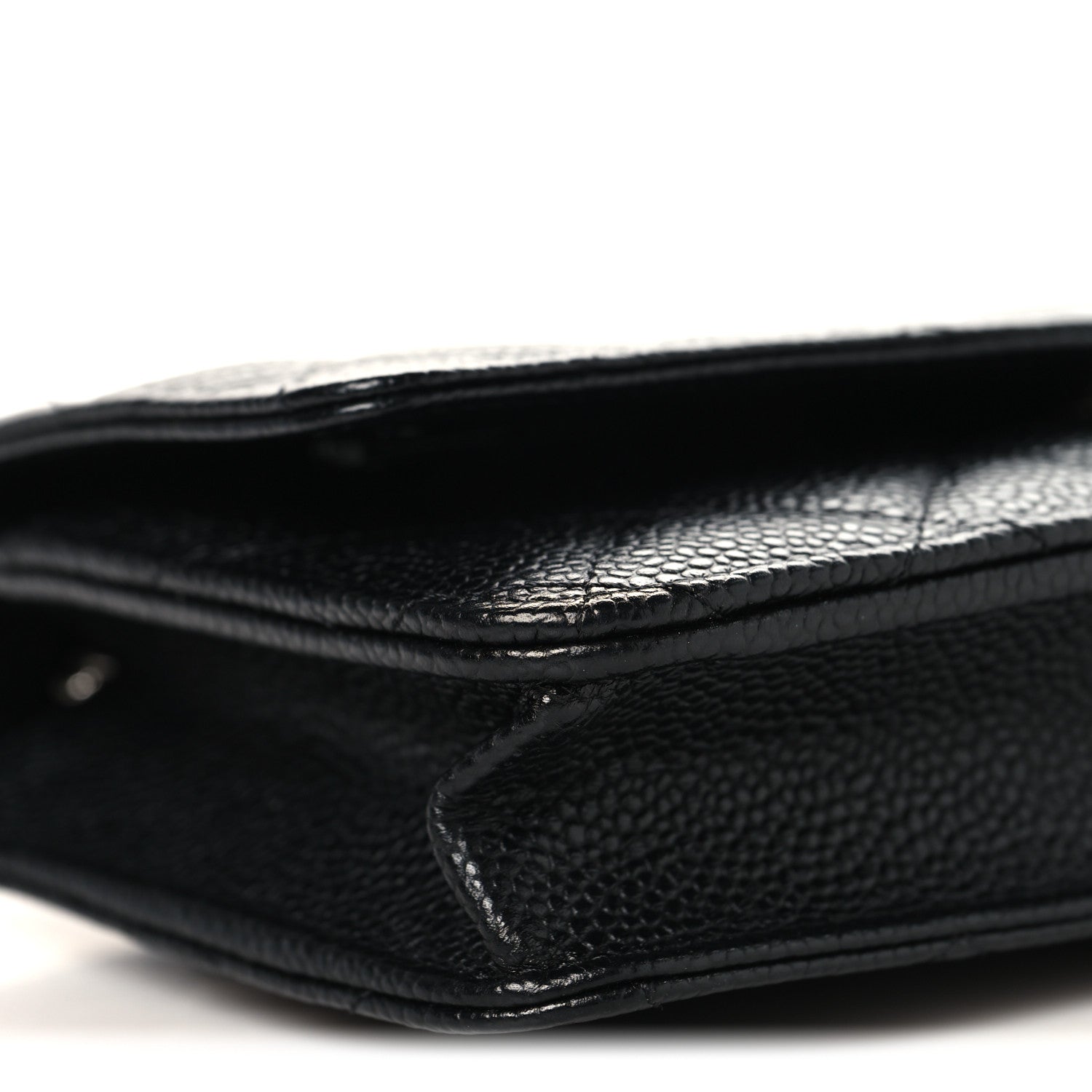 Chanel Caviar Quilted Wallet on Chain WOC Black 10 of 11
