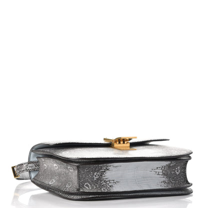 Celine Lizard Medium Classic Box Flap Bag Mineral 4 of 6