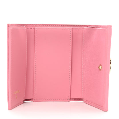 Chanel Caviar Quilted Small Boy Flap Wallet Pink 6 of 10
