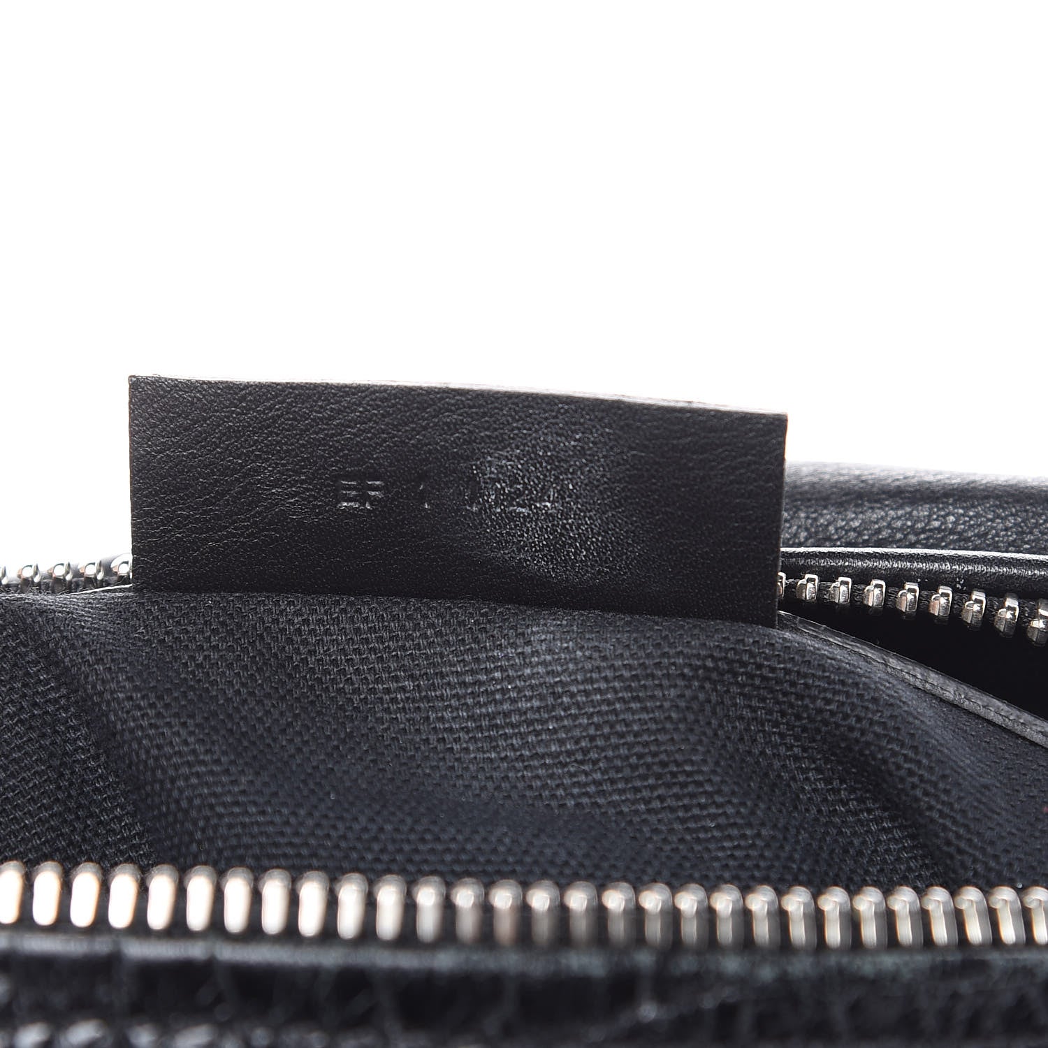 Givenchy Calfskin Crocodile Embossed Medium Pandora Black 7 of 14