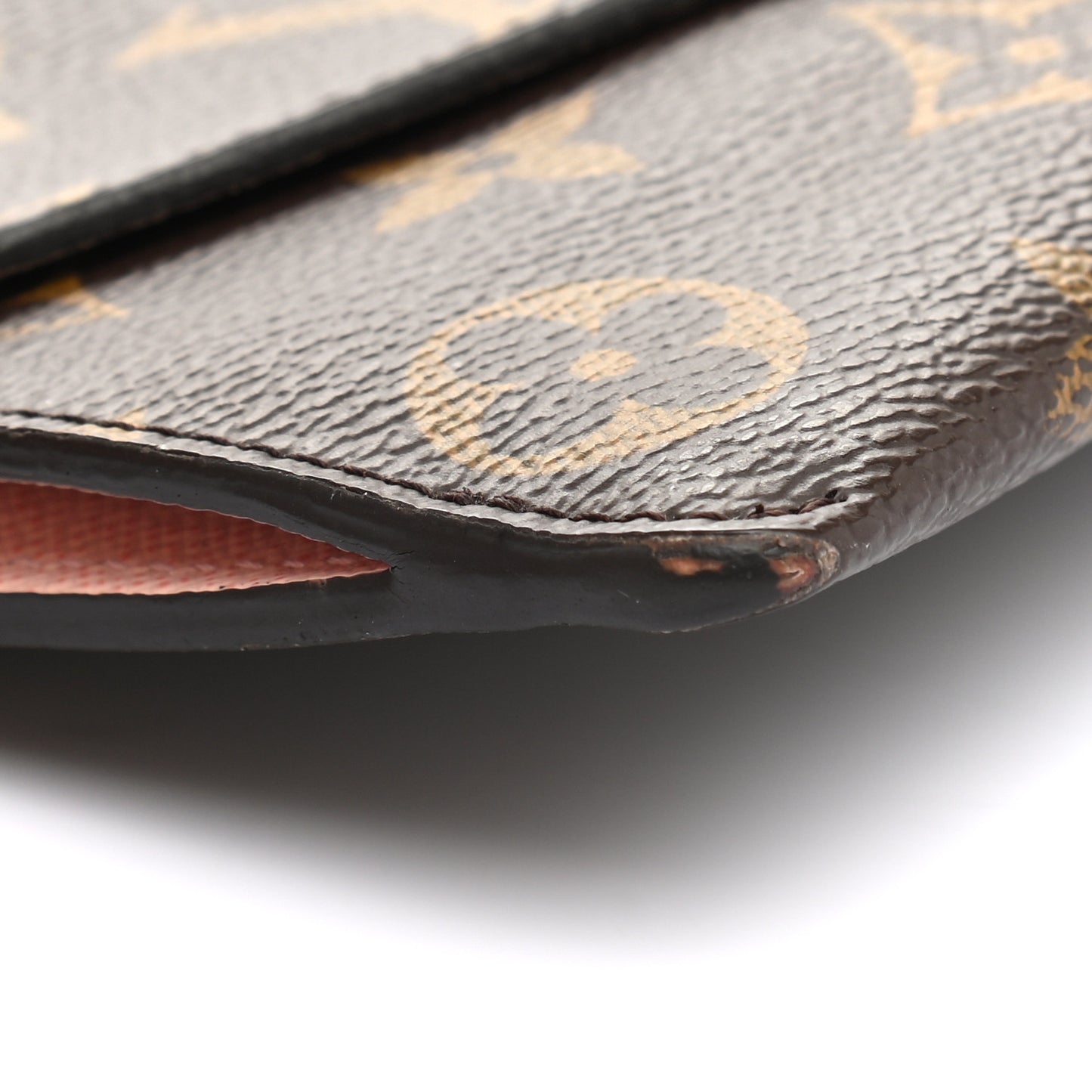 Monogram Jeanne Wallet Rose Ballerine