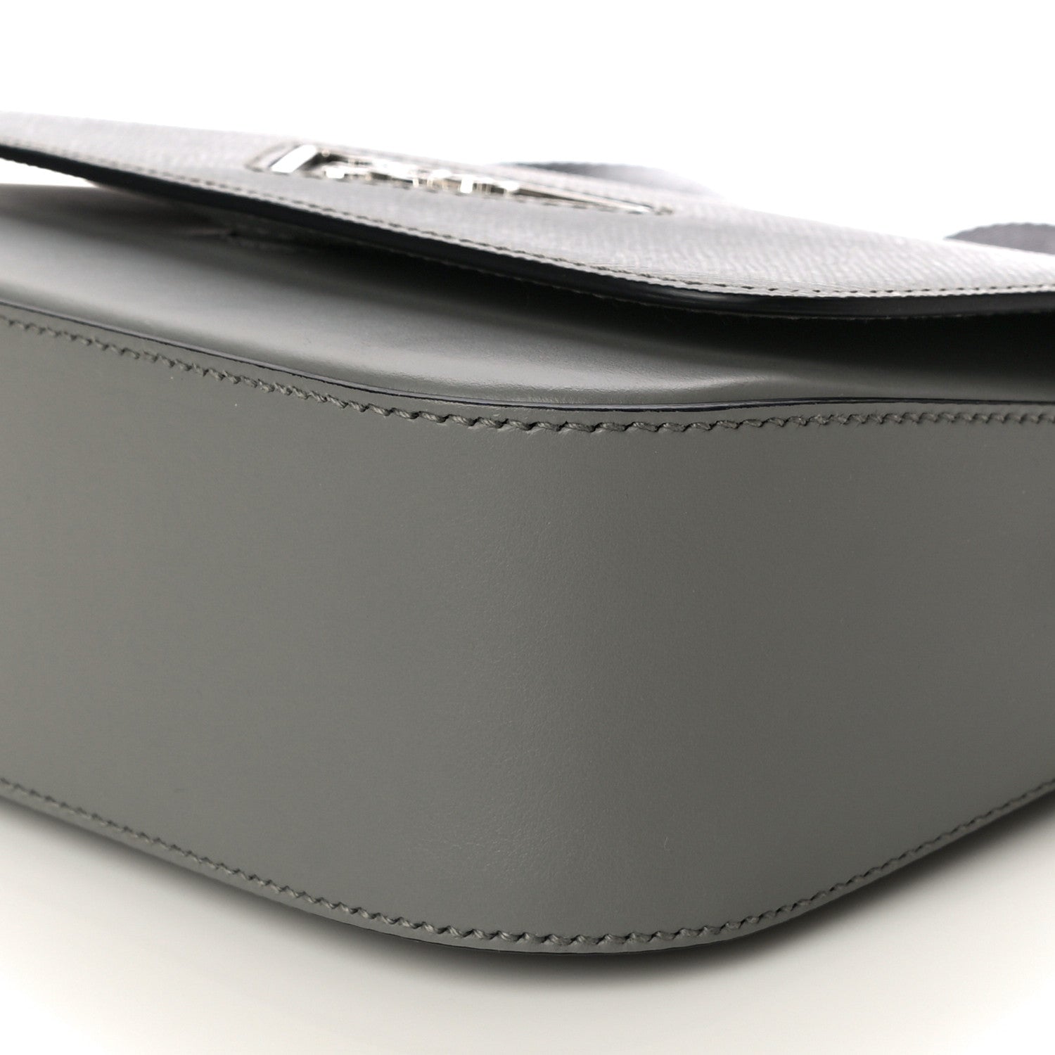 Prada Saffiano Cuir Identity Shoulder Bag Ardesia 9 of 10