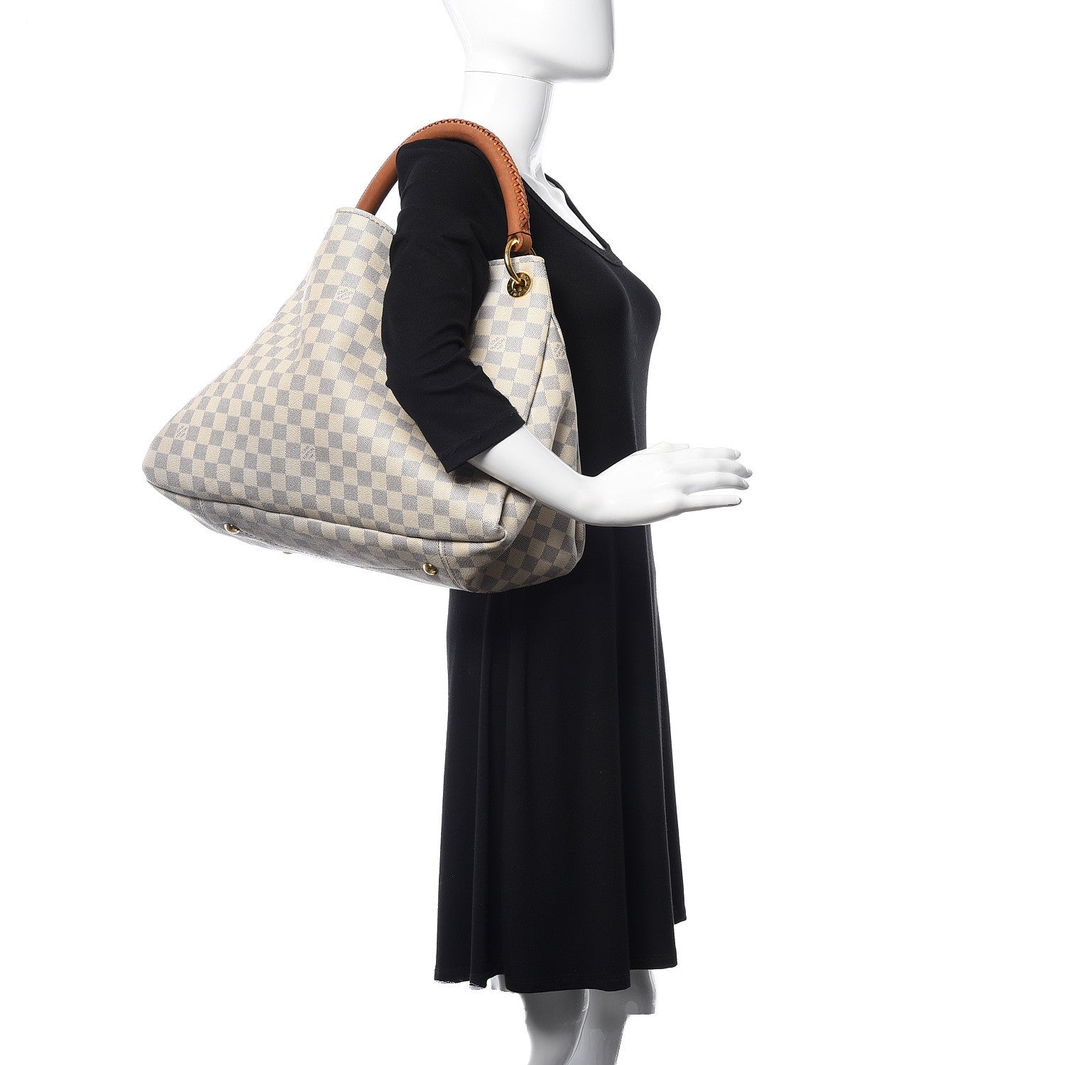 Louis Vuitton Damier Azur Artsy MM 2 of 11