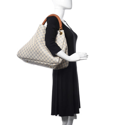 Louis Vuitton Damier Azur Artsy MM 2 of 11