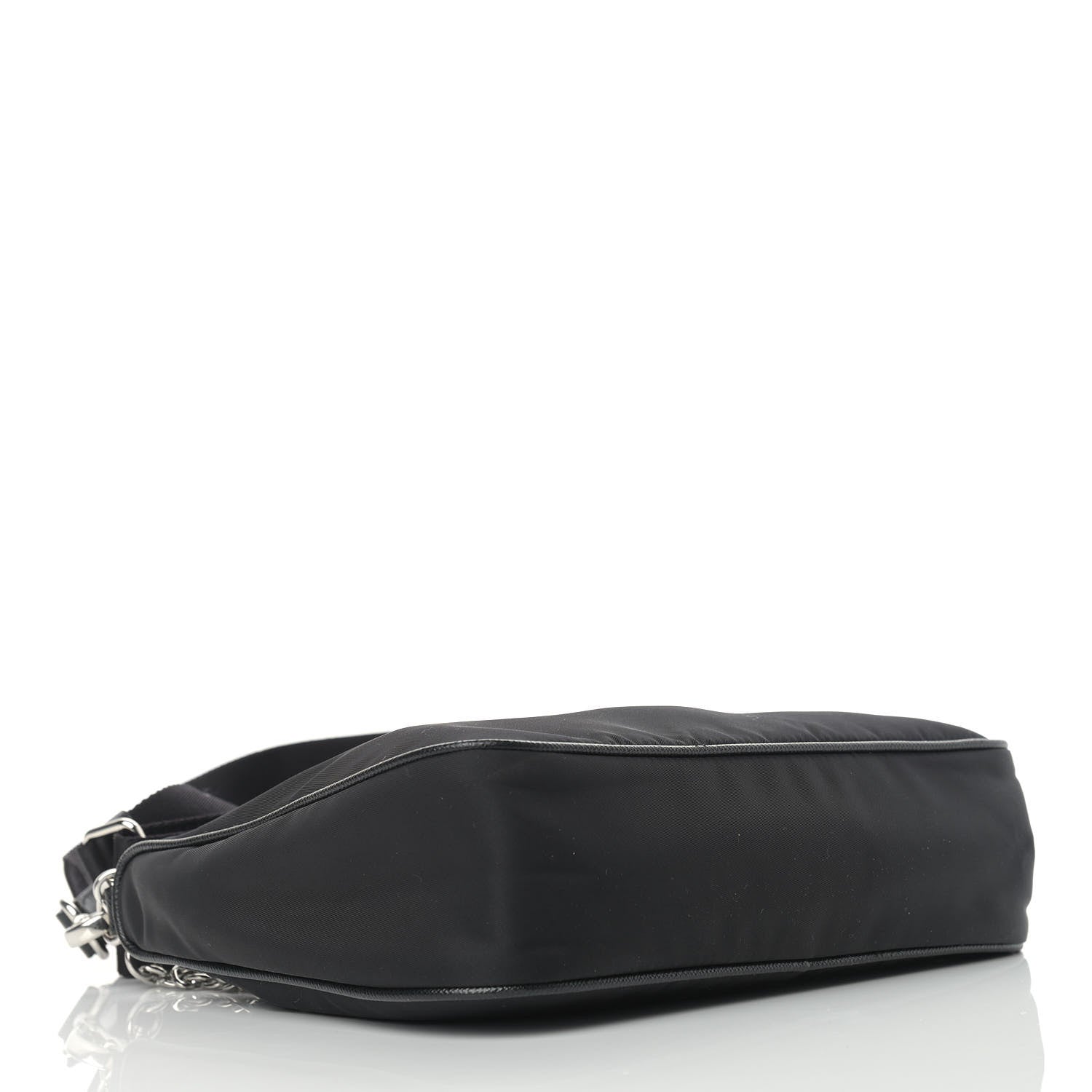Prada Nylon Re-Edition 2005 Shoulder Bag Black 4 of 10