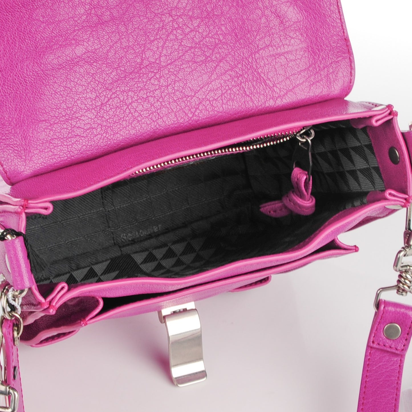 Lambskin PS1 Pouch Messenger Orchid