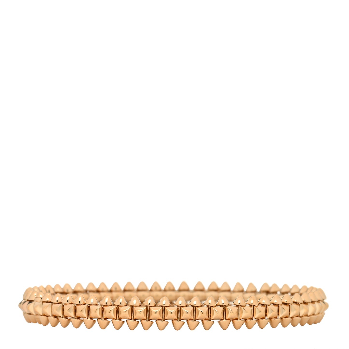 18K Pink Gold Small Clash De Cartier Bracelet 15