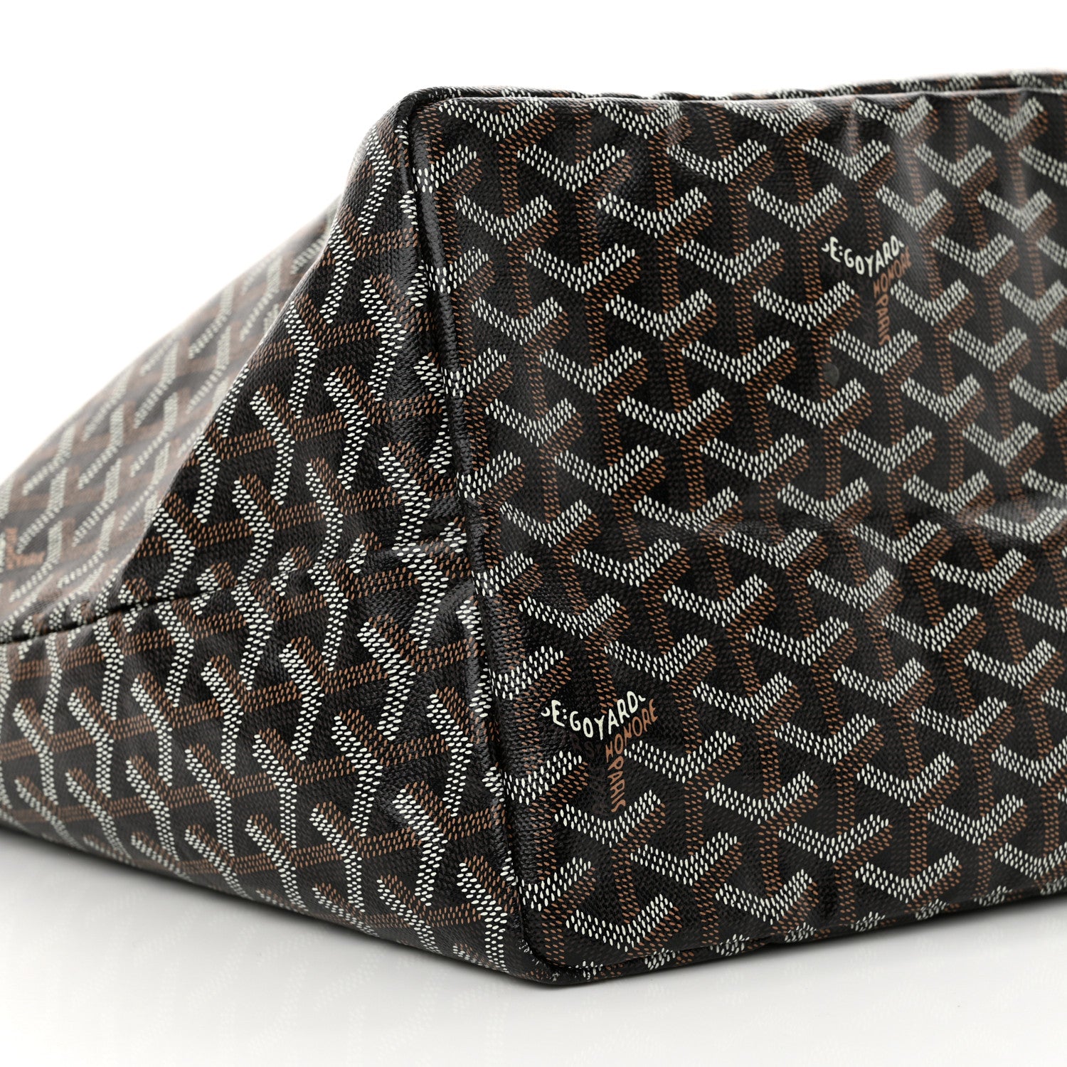 Goyard Goyardine Saint Louis GM Black Gold 10 of 14