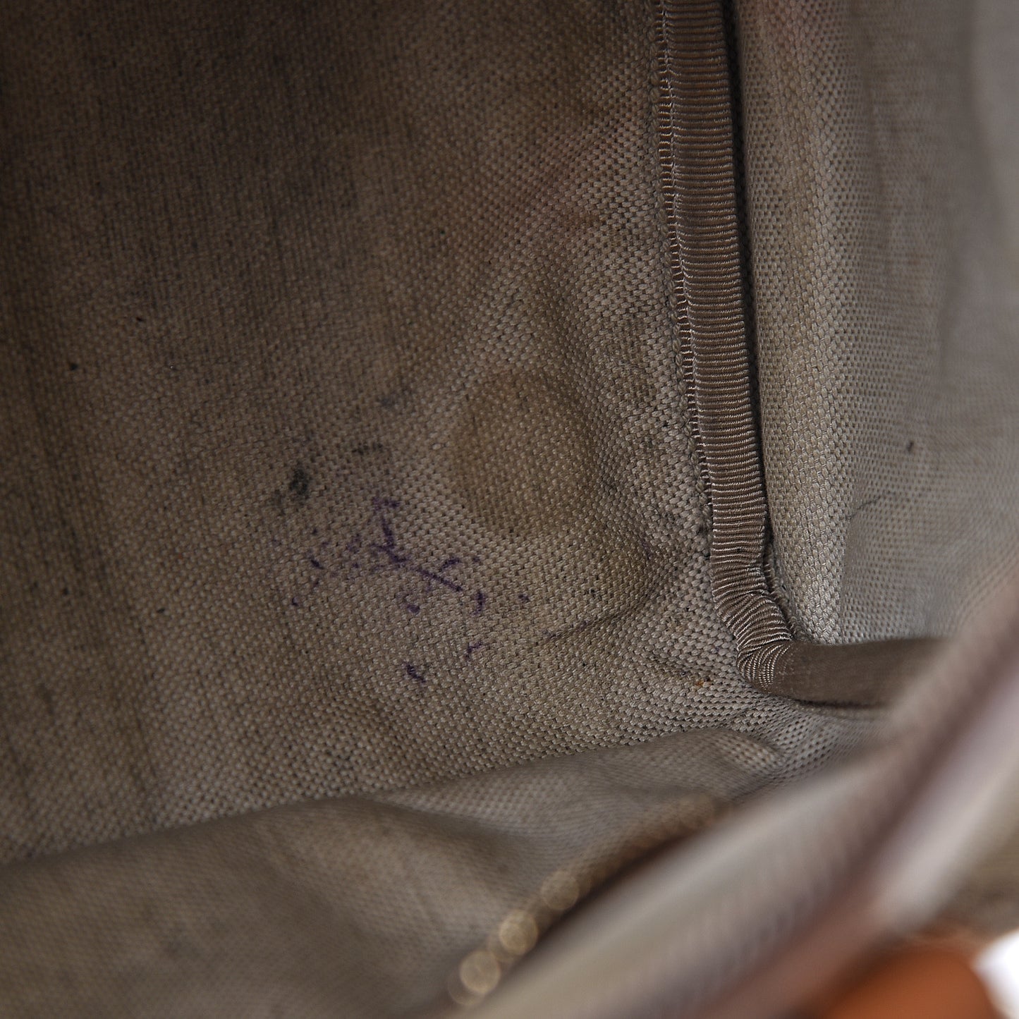 Monogram Vintage Web Medium Boston Tobacco